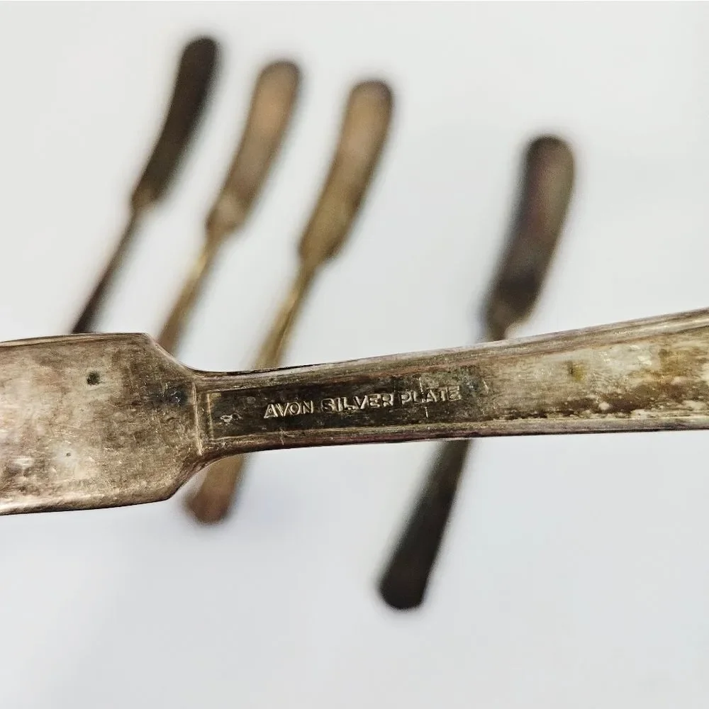 Vintage Silver and Gold Flatware Set